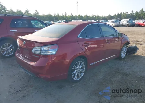 2010 Lexus Hs 250H Premium z USA, uszkodzony, nr VIN JTHBB1BA9A2019780